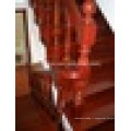 Balustrade en bois massif pour balustrade intérieure en chêne rouge pour rampe d&#39;escalier intérieure